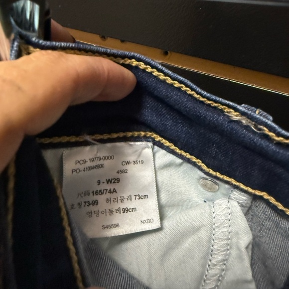 Denizen from Levi’s High-Rise Jegging Crop Jeans Women’s W29 / 9 - Picture 3 of 4